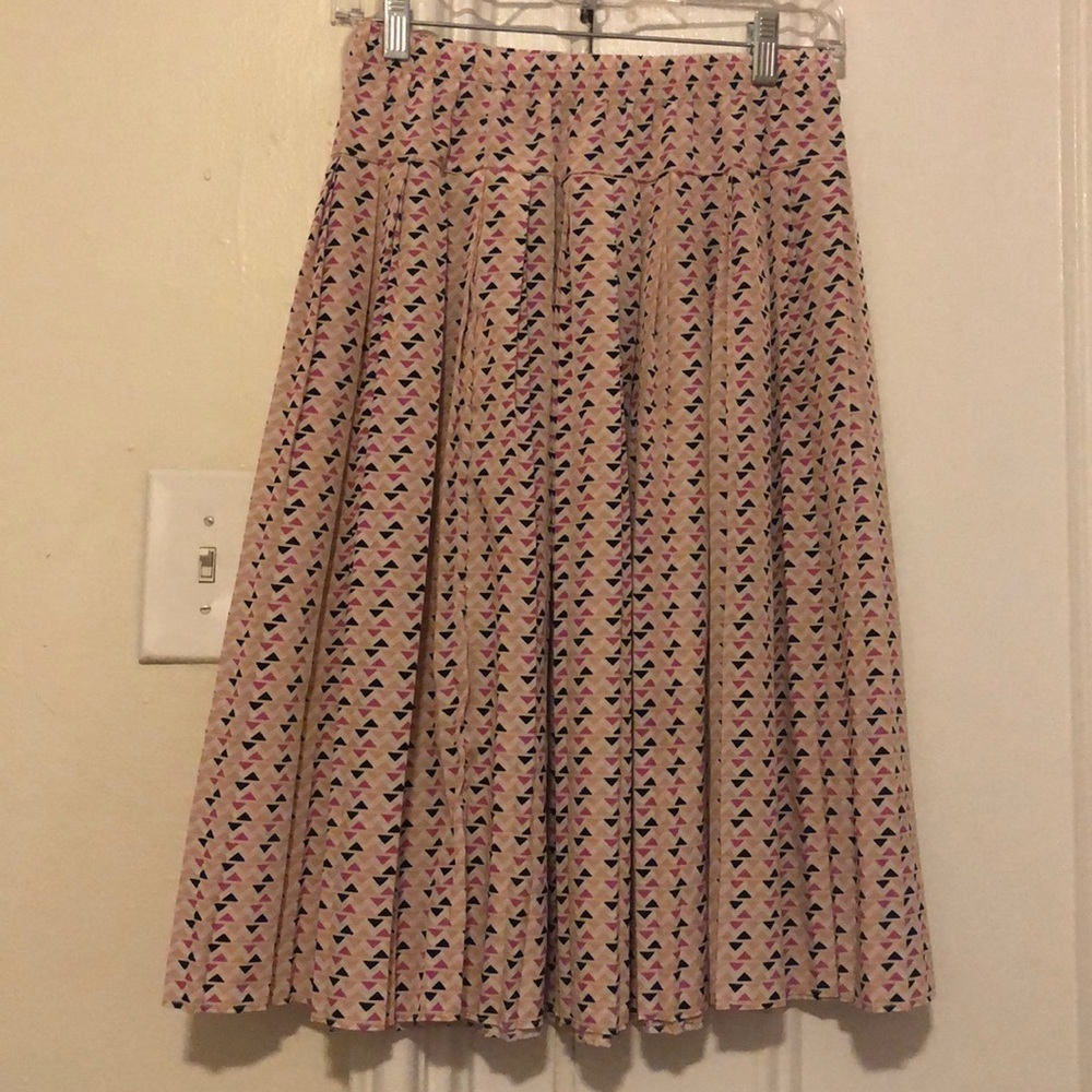 Geometric Midi Skirt